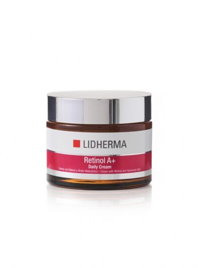 Crema con Retinol y Ácido Hialurónico.